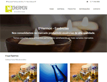Tablet Screenshot of dhermon.com.br